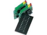 Stavebnice modul indikátor vybuzení STEREO 2x10 LED, VU metr, Audio spectrum analyzer, bargraf, spektrální analyzátor, napájení 12V - 15V, 300mA 