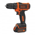 Akumulátorová vrtačka BLACK+DECKER BDCDD12BAFC, šroubovák, 2x akumulátor Lithium-iontový 10,8 V / 1,5 Ah