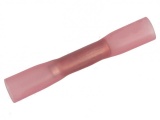 Pájecí spojka se smršťovací bužírkou a cínem SB 1816 červená pro kabel SB1816 do průřezu 0,75÷1,25mm2, rudá, mosaz