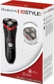 Remington R3000 R3 Style Series Rotary Shaver černý/červený na SÍŤ 230V AC