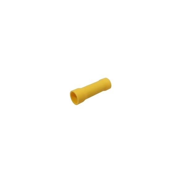 Spojka faston kruhová lisovací na vodič 4.0-6.0mm(AWG12-10) izolovaná žlutá