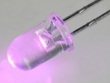 LED dioda 5mm růžová