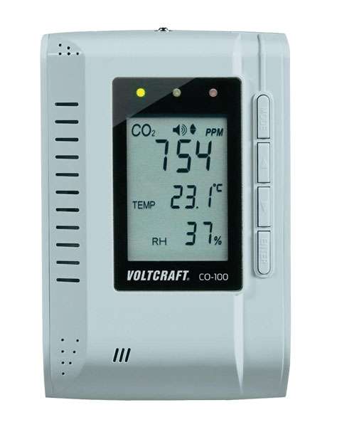 Měřič kvality ovzduší Voltcraft CO-100, USB
