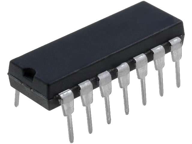 NE556 CMOS DIL14  2xčasovač 