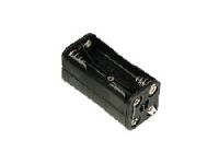 Držák baterií-pouzdro baterie 4x mikrotužkový článek LR3 (AAA) s vývody pájecí očka