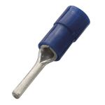  Kabelový lisovací kolík KKP 2,5-12 modrá faston lisovací s plastovým límcem do pr.1,5-2,5mm2, délka 12mm
