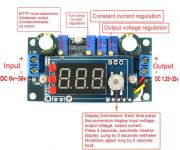 Regulátor MPPT 12/24V 5A, modul pro solární systémy, lze připojit FV panel o výkonu až 60Wp.