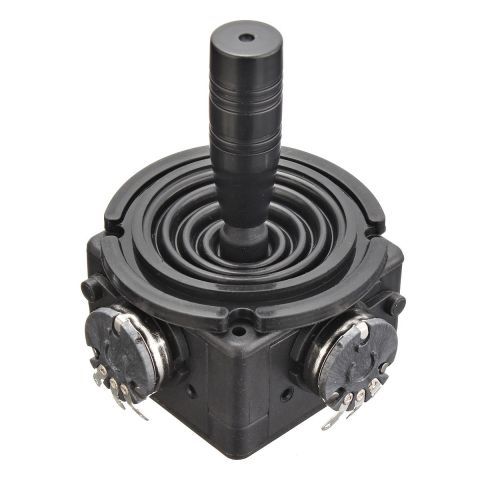 JOYSTICK ANALOG, dvouosý bez aretace s funkcí tlačítka. , rozsah 0-10kOhm, -10÷80°C