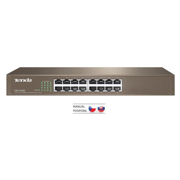 TENDA Switch TEF1016D 16-Port