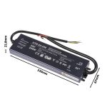 Zdroj spínaný SLIM pro LED pásky 24V/250W/10,5A voděodolný IP67