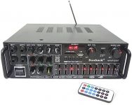 Zesilovač, rádio, bluetooth, přehrávač MP3 Sunbuck AV-MP326BT, audiozesilovač, receiver
