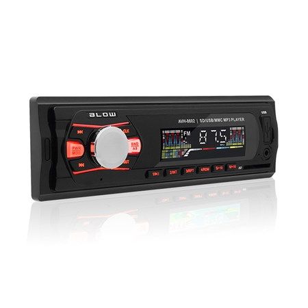 Autorádio BLOW AVH-8602, slot na kartu SD, MMC, USB MP3. Výkon: 4x 45 W