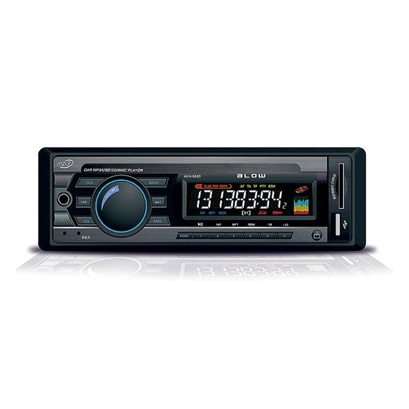 Auto Rádio Rds Mp3 4X 60W com Fm/Mmc/Sd/Usb/Aux/Bluetooth Blow