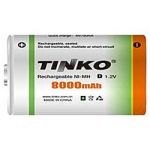 Baterie nabíjecí verze D (R20) 1,2V/8000mAh NiMh TINKO