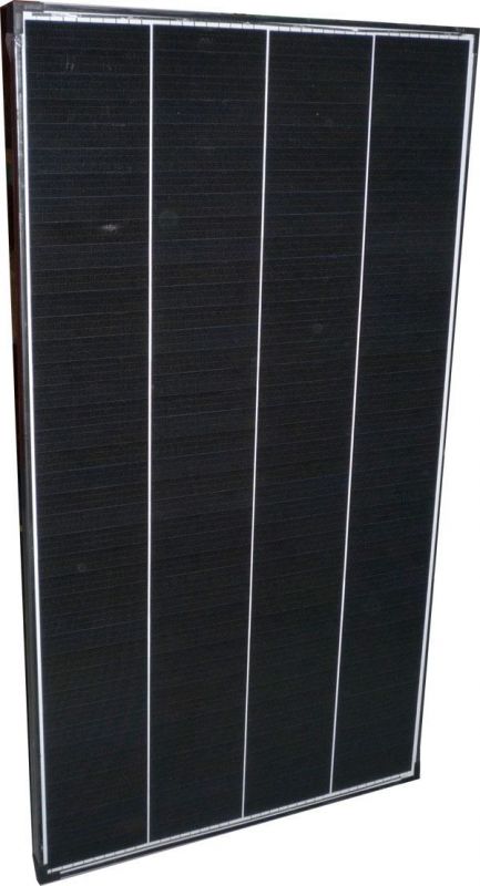 Fotovoltaický solární panel monokrystalický 12V/170Wp (MPPT22V), Isc=7,73A, rozměry 1230×670×­30mm