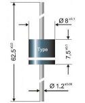 P1000K 800V, 10A usměrňovací dioda