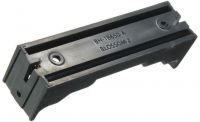 Pouzdro-držák na baterie BH-18650-1A , článek 1; vývody do plošného spoje; Barva černá
