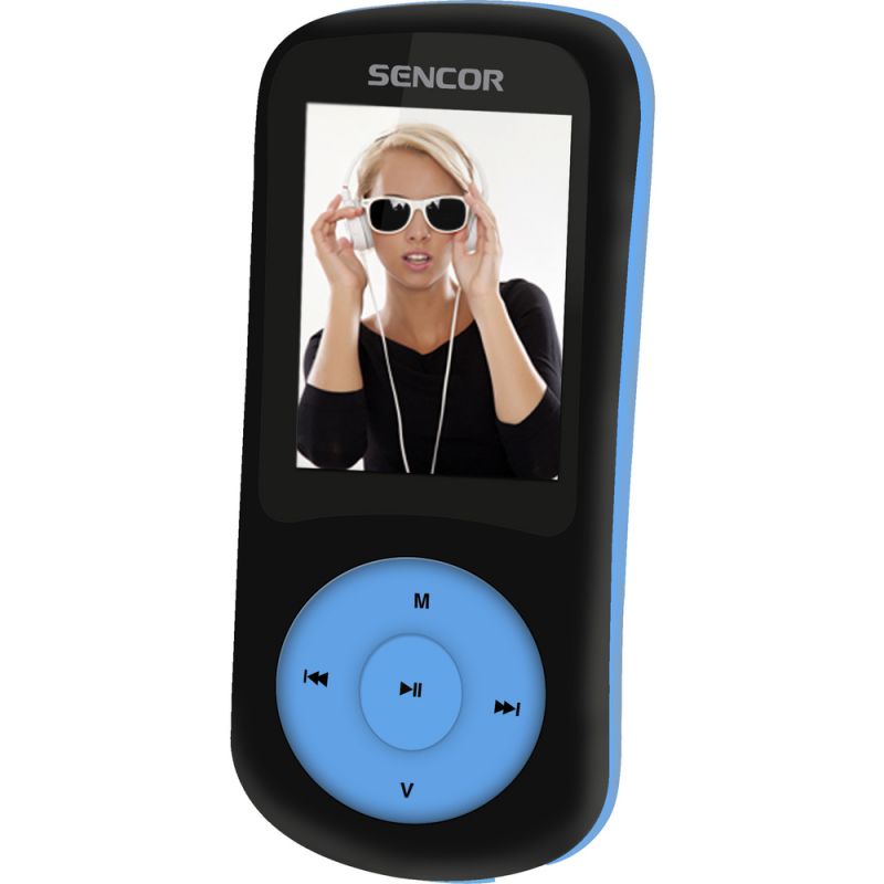 SFP 5870 BBU 8GB MP3/MP4 PLAYER SENCOR, funkce USB disku