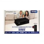 Full HD Set-top box TESLA HYbbRID TV T200, HbbTV - červené tlačítko, DVB-T2 H.265 (HEVC)