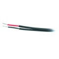 Solární dvoužilový kabel @2x10mm2, 1500V/45A pro solární aplikace odolný-černý/červený, metráž
