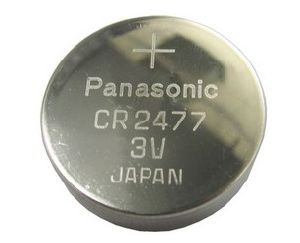 Baterie CR2477 lithiová, knoflíková, 3V, 1000 mAh Panasonic
