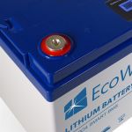 Baterie EcoWatt Lithiová LiFePO4 12V/100Ah nabíjecí akumulátor, jde řadit jen paralérně max. 4ks, 330×172×223mm