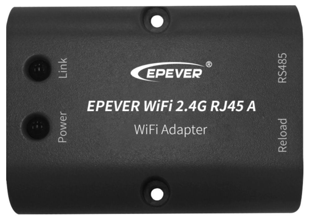 EPEVER WiFi-2.4G-BLE-RJ45-A Modul, konvertor, RS-485/Wi-Fi, k solárním regulátorům a měničům EPsolar, dosah až 50m, IP54