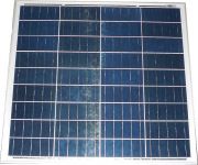 Fotovoltaický polykrystalický solární panel 60Wp 12V/3,23A Rozměry 630x680x30mm, (MPPT 18V)