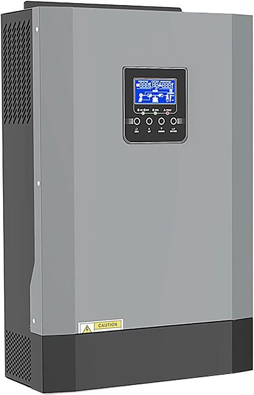 Kombinovaný-hybridní měnič napětí MPS-3500H, 3,5kW/24V s čistě sinusovým výstupem/ UPS a MPPT solární regulátor s integrovanou nabíječkou baterií a přepínáním zdroje napájení (baterie/ externí AC zdroj)