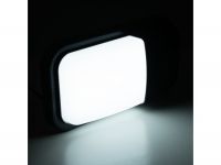 LED fasádní nástěnné svítidlo MURUS-B černé, vyberte si teplotu barvy-VARIANTU