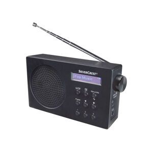 Rádiopřijímač SILVERCREST® Rádio DAB+ SDR 15 A1, Bluethooth, 60 předvoleb