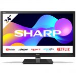 SHARP 24EE3E SMART TV 200Hz, T2/C/S2 LED televizor, WiFi, HBB TV- v 2.0.2