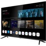 SENCOR SLE 43FS801TCSB SMART 109 cm, FULL HD Wi-Fi a Bluetooth, HbbTV