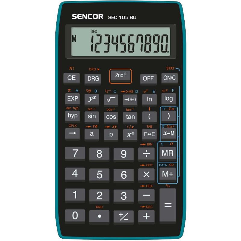 Kalkulátor školní Sencor SEC 105BU