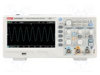 Osciloskop digitální dvoukanálový UNI-T UTD2102CEX+ LCD 7" 100MHz