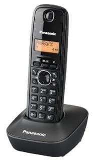 Panasonic KX TG1611FXB DECT přenosný bezdrátový telefon na pevnou linku.