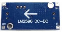 Sestavený napájecí modul, step-down DC/DC měnič 4,5–35V/3–33V 3A s LM2596, Umax.35V