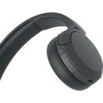 Sluchátka bezdrátová SONY WH CH520 Bluetooth, uzavřená, Dobíjení rozhraním USB, Frekvenční rozsah (Hz) 20 Hz – 20 000 Hz, černá
