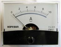 Ampérmetry - anlogové měřící přístroje