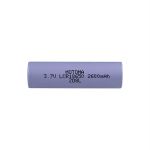 Baterie Lithiová, akumulátor, nabíjecí článek Li-Ion 18650 3,7V/2600mAh 1C MOTOMA, rozměr @18x65mm