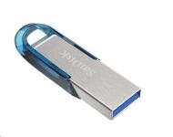 Flash disk 64GB USB3,0 SanDisk Ultra Flair Tropic modrá
