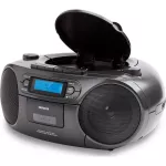 Radiomagnetofon AIWA BBTC-550B, radio s CD mechanikou MP3 a kazetou, Kazetové nahrávání z libovolného zdroje (Bluetooth, USB, CD, rádio, AUX IN)