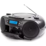Radiomagnetofon AIWA BBTC-550B, radio s CD mechanikou MP3 a kazetou, Kazetové nahrávání z libovolného zdroje (Bluetooth, USB, CD, rádio, AUX IN)