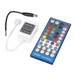 RGBW RF40B kontroler ovladač pro LED pásky, regulace jasu a barev + dálkové ovládání
