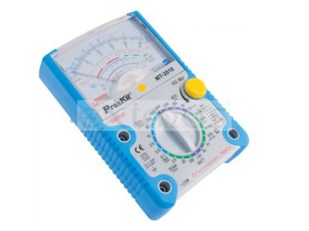 Analogový multimetr MT-2018 Proskit tradiční analogový měřicí přístroj