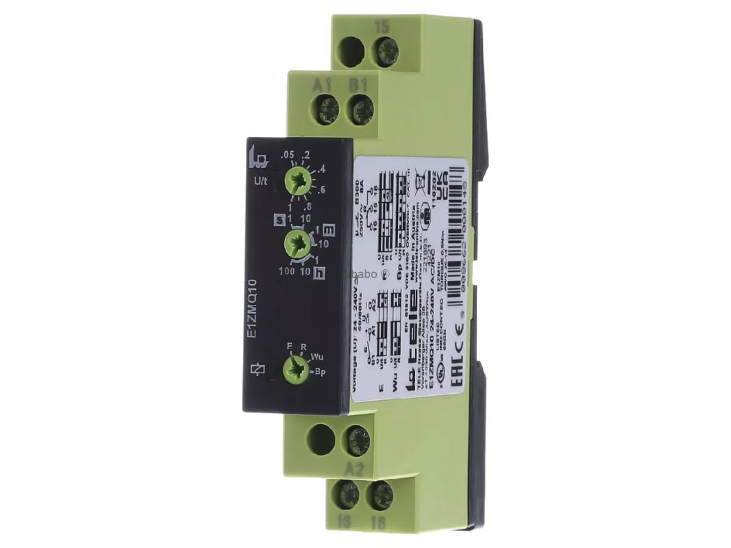 E1ZMQ10 24-240VAC/DC 110202 Multifunkční časové relé, 250 V/AC, 8 A, upevnění na DIN lištu