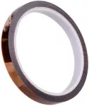 Kaptonová páska jantarová samolepící 10mm x 20m, pro ochranu (maskování) při pájení na vlně