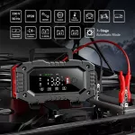 GETI GCA003 Inteligentní automatická nabíječka 12V/20A a 24V/10A olověných nebo LiFePO4 akumulátorů s kapacitou 6Ah - 300Ah (12 V) nebo 6Ah-150Ah (24 V).
