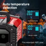 GETI GCA003 Inteligentní automatická nabíječka 12V/20A a 24V/10A olověných nebo LiFePO4 akumulátorů s kapacitou 6Ah - 300Ah (12 V) nebo 6Ah-150Ah (24 V).