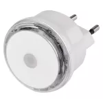 Noční LED světlo-svítilna P3306 do zásuvky0,5W, 230V AC se světelným senzorem
